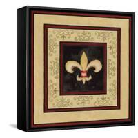 Fleur de Lys I-Janice Gaynor-Framed Stretched Canvas