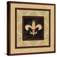 Fleur de Lys I-Janice Gaynor-Stretched Canvas