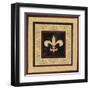 Fleur de Lys I-Janice Gaynor-Framed Art Print