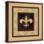 Fleur de Lys I-Janice Gaynor-Stretched Canvas