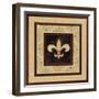 Fleur de Lys I-Janice Gaynor-Framed Art Print