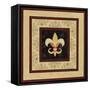 Fleur de Lys II-Janice Gaynor-Framed Stretched Canvas