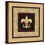 Fleur de Lys II-Janice Gaynor-Stretched Canvas