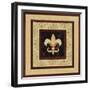 Fleur de Lys II-Janice Gaynor-Framed Premium Giclee Print