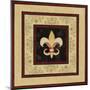 Fleur de Lys II-Janice Gaynor-Mounted Premium Giclee Print