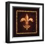 Fleur De Lys - King Charles VII-Marilyn Dunlap-Framed Art Print