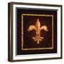 Fleur De Lys - King Charles VII-Marilyn Dunlap-Framed Art Print