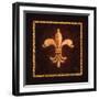 Fleur De Lys - King Charles VII-Marilyn Dunlap-Framed Art Print