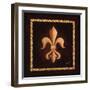 Fleur De Lys - King Louis XV-Marilyn Dunlap-Framed Art Print