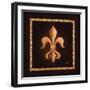 Fleur De Lys - King Louis XV-Marilyn Dunlap-Framed Art Print