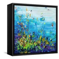 Fleur de Mer-Heather W. Ernst-Framed Stretched Canvas