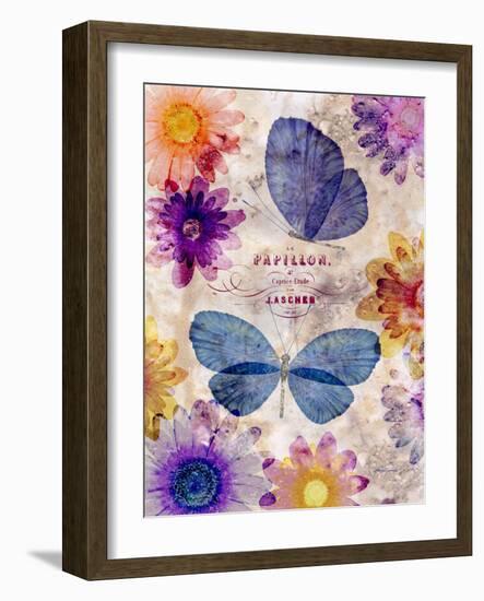 Fleur De Papillion 1-Morgan Yamada-Framed Art Print