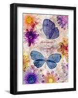 Fleur De Papillion 1-Morgan Yamada-Framed Art Print