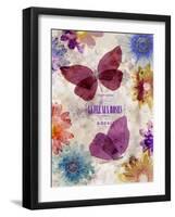 Fleur De Papillion 2-Morgan Yamada-Framed Art Print