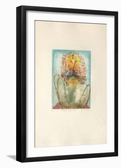 Fleur Mysterieuse-René Carcan-Framed Limited Edition