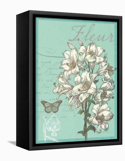 Fleur Nouveau-Devon Ross-Framed Stretched Canvas