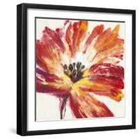 Fleur Rouge I-Tim OToole-Framed Art Print