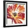 Fleur Rouge I-Tim OToole-Framed Art Print