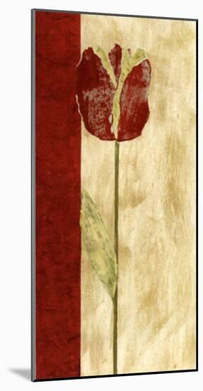 Fleur Rouge IV-Luisa Tosini-Mounted Art Print
