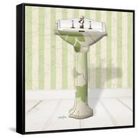 Fleur Sink 1-Diane Stimson-Framed Stretched Canvas