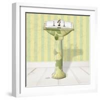 Fleur Sink 1-Diane Stimson-Framed Art Print