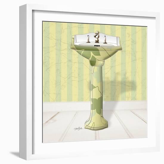 Fleur Sink 1-Diane Stimson-Framed Art Print