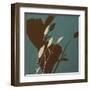 Fleur 'Ting Silhouettes V-Lanie Loreth-Framed Art Print