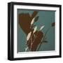 Fleur 'Ting Silhouettes V-Lanie Loreth-Framed Art Print