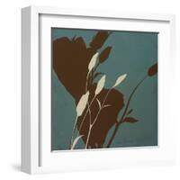 Fleur 'Ting Silhouettes V-Lanie Loreth-Framed Art Print