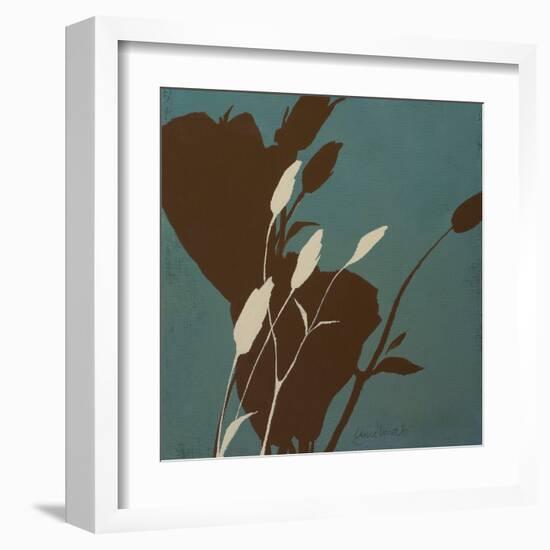 Fleur 'Ting Silhouettes V-Lanie Loreth-Framed Art Print