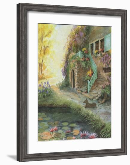 Fleurie 11-null-Framed Art Print