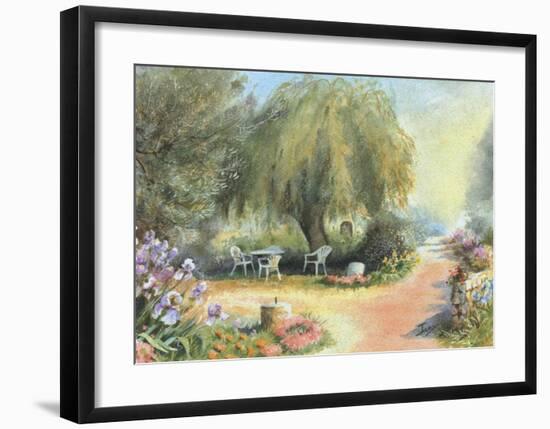 Fleurie 12-null-Framed Art Print