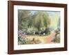 Fleurie 12-null-Framed Art Print