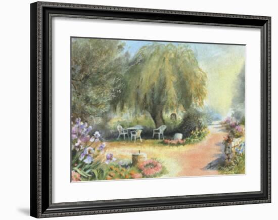 Fleurie 12-null-Framed Art Print