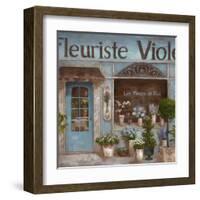 Fleuriste-Nan-Framed Art Print