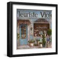 Fleuriste-Nan-Framed Art Print