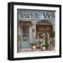 Fleuriste-Nan-Framed Art Print