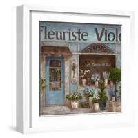 Fleuriste-Nan-Framed Art Print