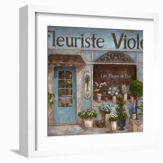 Fleuriste-Nan-Framed Art Print