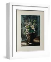 Fleurs au Pot de Gres, 1955-Maurice De Vlaminck-Framed Collectable Print