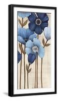 Fleurs Bleues II-Maja-Framed Giclee Print