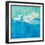Fleurs d'azur I-Isabelle Herbert-Framed Art Print