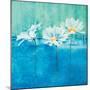 Fleurs d'azur I-Isabelle Herbert-Mounted Art Print