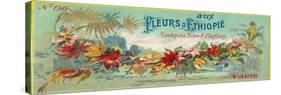 Fleurs D Ethiopie Soap Label - Paris, France-Lantern Press-Stretched Canvas