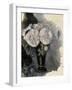 Fleurs dans un vase bleu-Paul Cézanne-Framed Giclee Print