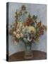 Fleurs dans un vase-Pierre-Auguste Renoir-Stretched Canvas