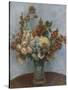 Fleurs dans un vase-Pierre-Auguste Renoir-Stretched Canvas