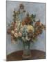 Fleurs dans un vase-Pierre-Auguste Renoir-Mounted Giclee Print