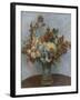 Fleurs dans un vase-Pierre-Auguste Renoir-Framed Giclee Print