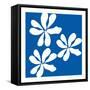 Fleurs de Matisse I Sq-Mercedes Lopez Charro-Framed Stretched Canvas